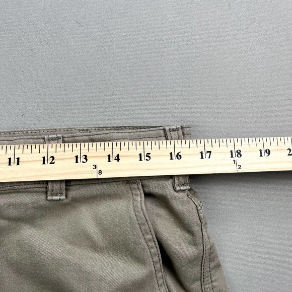 Levis Skosh Pants Mens 33 Tan Chino Khaki Straight Leg White Tab Made in USA 80s - Picture 10 of 14